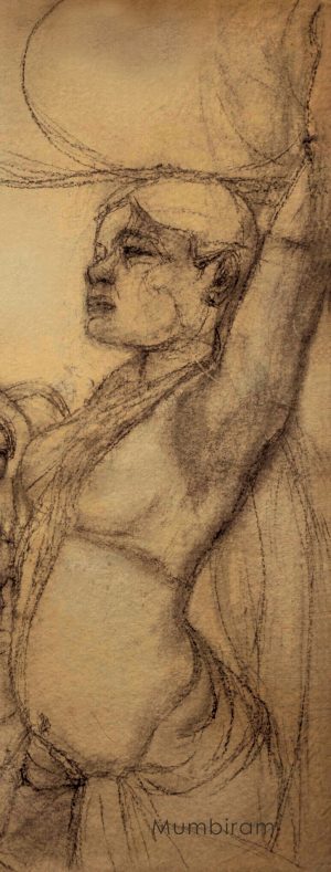 Encounter on the way back from the river By Mumbiram Detail 10